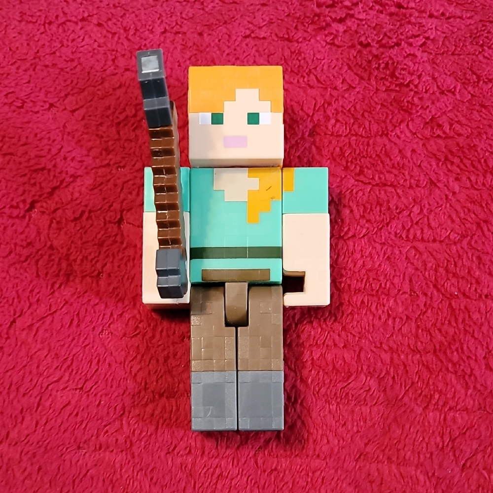Minecraft Action Figure with Club